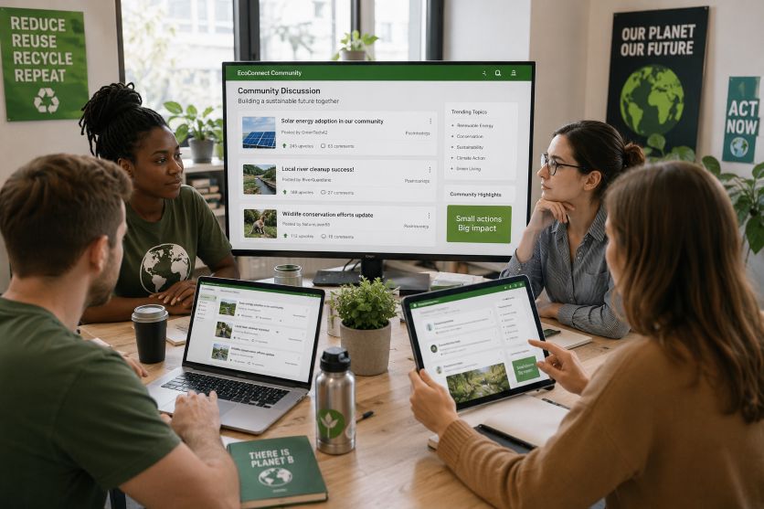 Collaborative meeting for a sustainable future