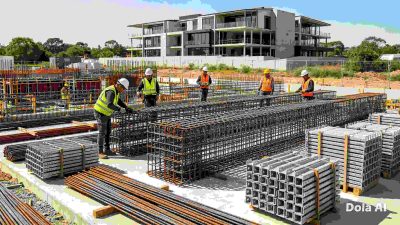 sustainable construction scene in Australia